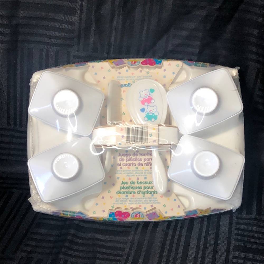 Vintage Nursery Needs Organizer